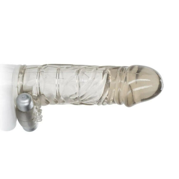 Vibrating Penis Sleeve with head vibrator