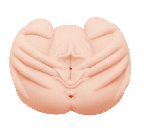 Pussy - Ass Vibrating Masturbator Real Size Silicon