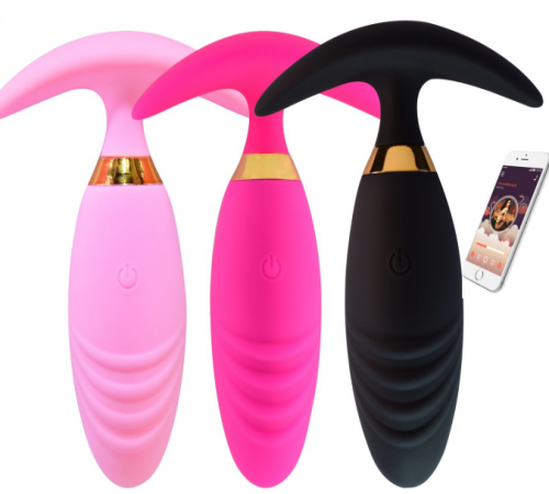 Jupiter Vibrating Mobile App Control Butt Plug