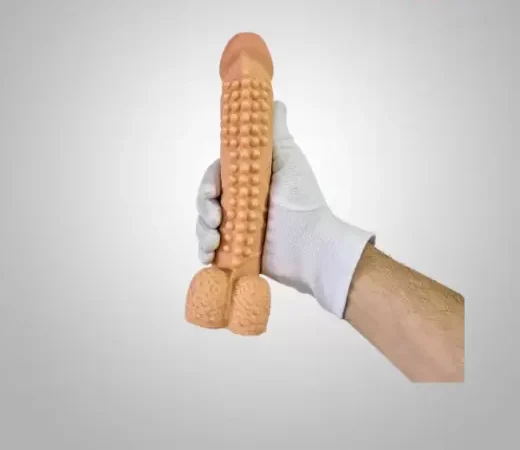 Realistic Dotted Penis Sleeve