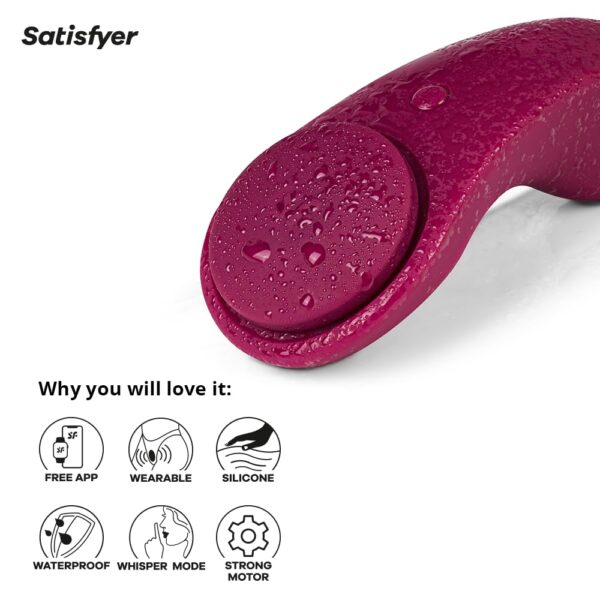 Satisfyer Sexy Secret Connect App Vibrator - Image 3