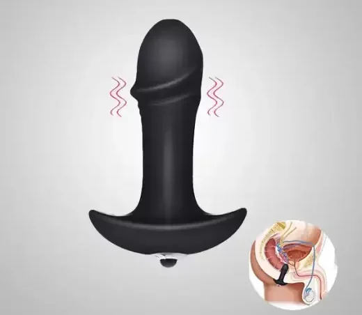 Waterproof G-spot Vibrating Anal Plug
